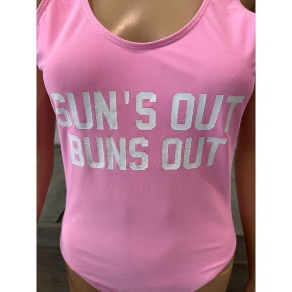 Suns out Buns Out 1 Piece Bathing Suit - Picture 4 of 9